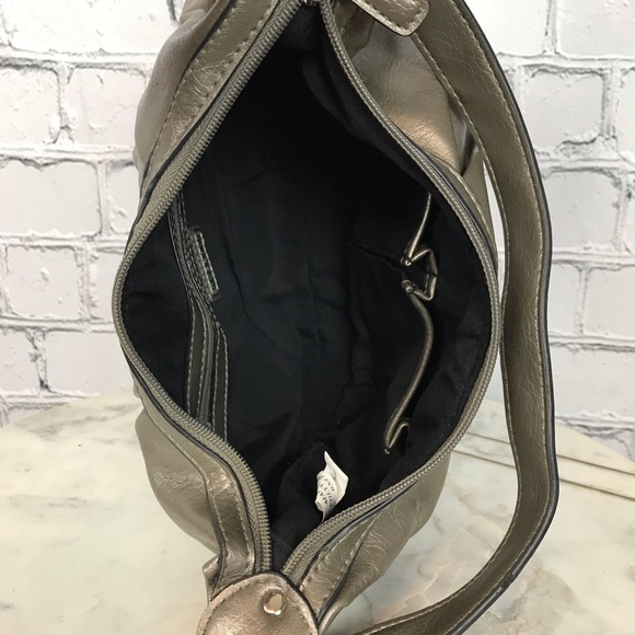 Rosetti Classic Retro Style Shoulder Bag Women’s Silver Fox Hand Held Purse - Picture 6 of 11